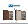 Guarda-roupa Casal Verona Plus 01 Porta Esp 100% MDF - Image 3