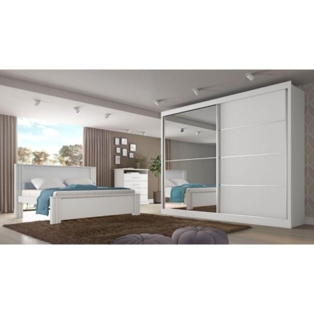 Guarda-roupa Casal Verona Plus 01 Porta Esp 100% MDF - Image 8