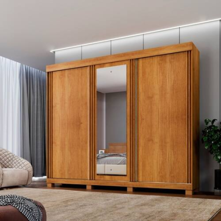 Guarda-roupa Casal Siena 01 portas espelhada
